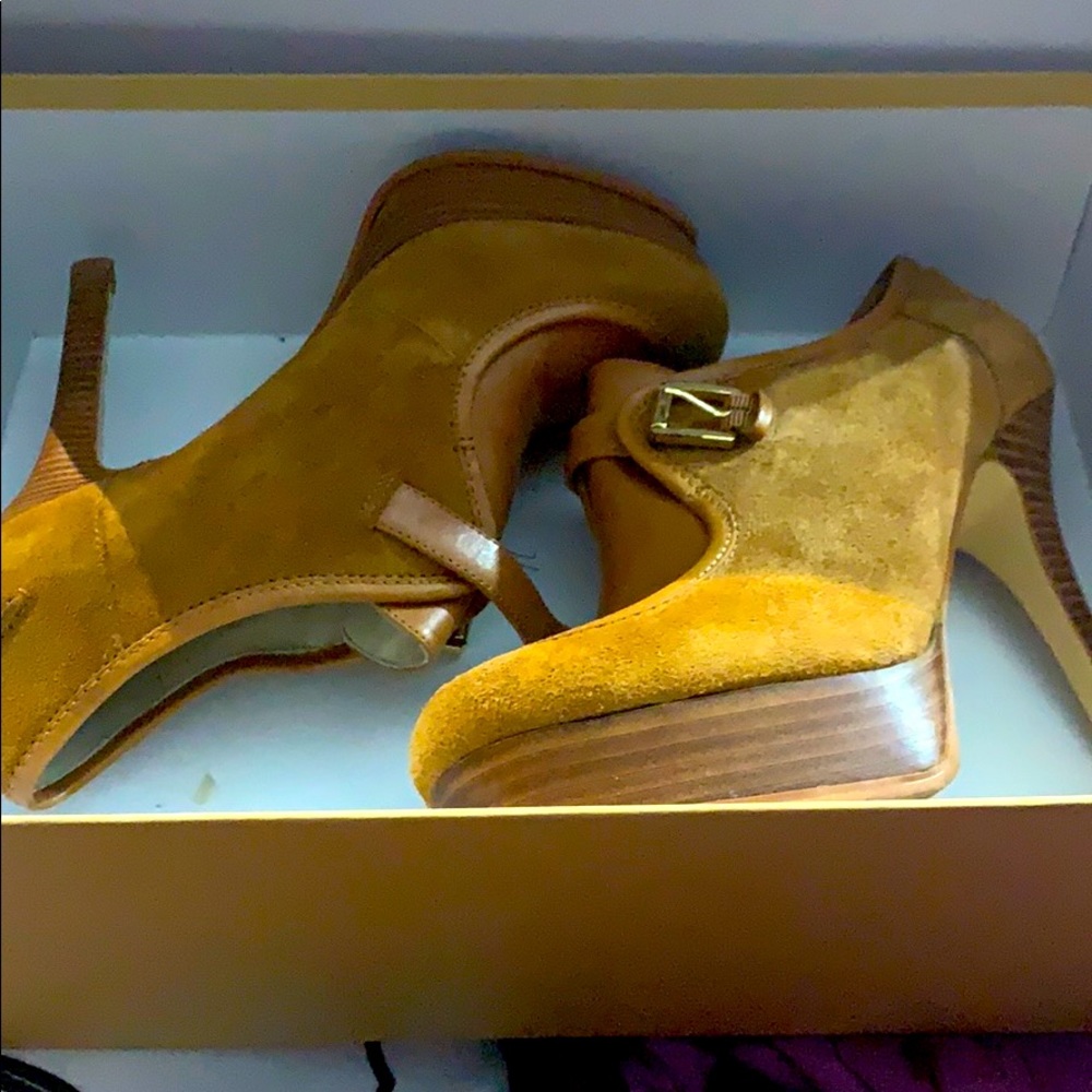 Michael Kors Ebony Platform Bootie